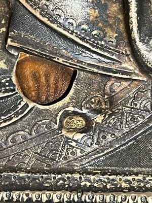 Lot 587 - An icon of the Mother of God