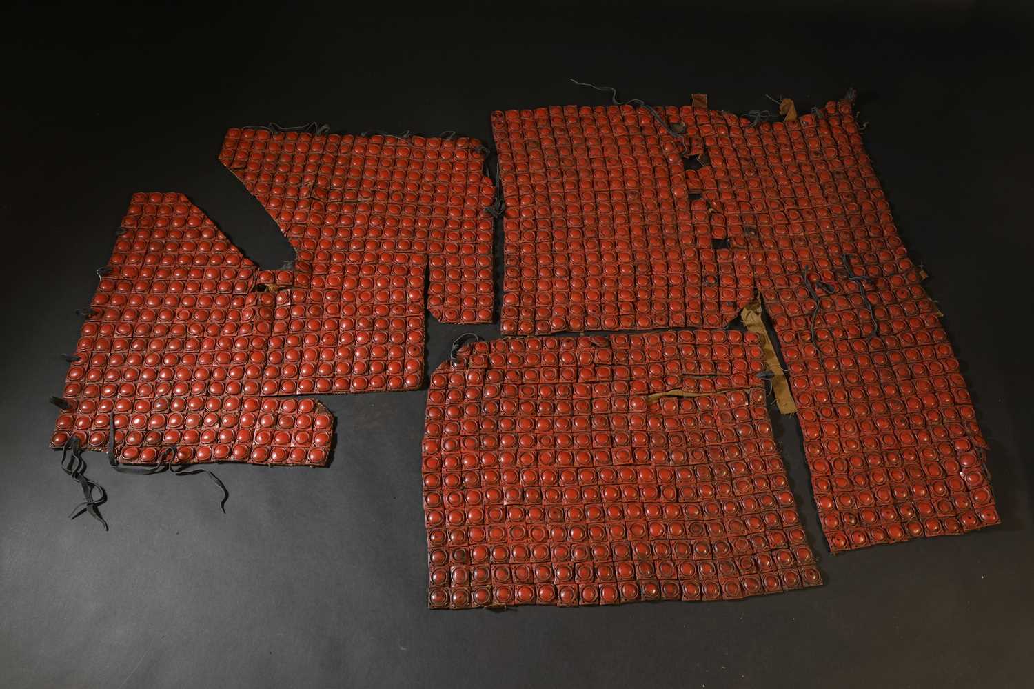 Lot 137 - A Japanese horse armour cover