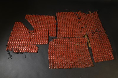 Lot 137 - A Japanese horse armour cover
