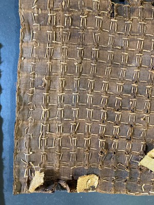 Lot 137 - A Japanese horse armour cover