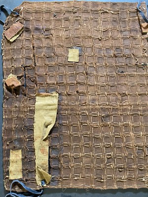Lot 137 - A Japanese horse armour cover