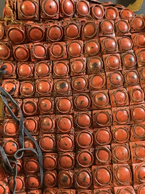 Lot 137 - A Japanese horse armour cover