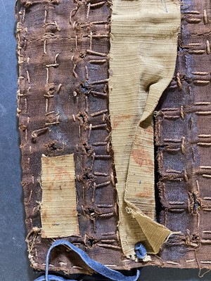 Lot 137 - A Japanese horse armour cover