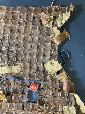 Lot 137 - A Japanese horse armour cover