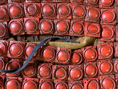 Lot 137 - A Japanese horse armour cover