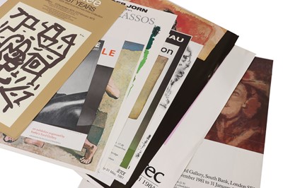 Lot 430 - A collection of exhibition posters