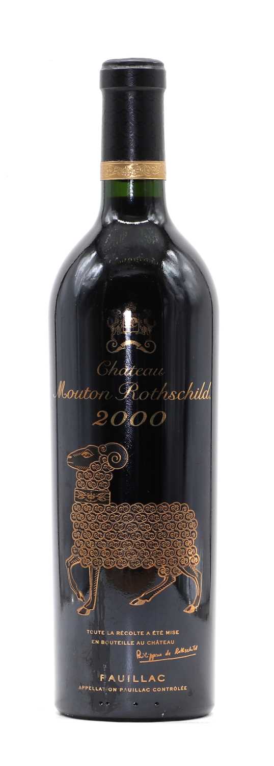 Lot 109 - Chateau Mouton-Rothschild, Pauillac, 2000 (1)