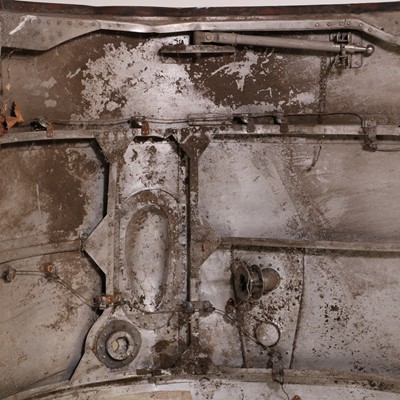 Lot 204 - A 1980s painted fighter-aeroplane jet-engine cowling