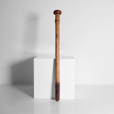 Lot 48 - A bamboo dinner-gong striker