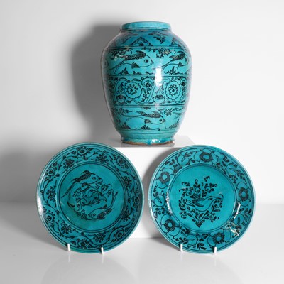 Lot 156 - A Kubachi ware vase