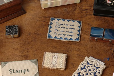 Lot 136 - A group of stamps boxes