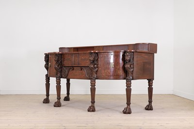 Lot 275 - A Regency mahogany sideboard