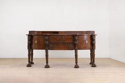 Lot 275 - A Regency mahogany sideboard
