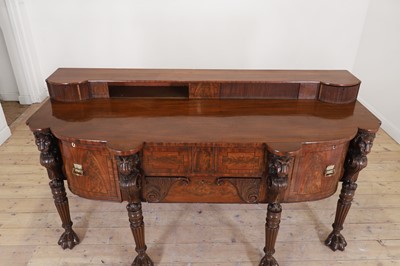 Lot 275 - A Regency mahogany sideboard