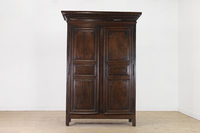 Lot 18 - A provincial oak armoire
