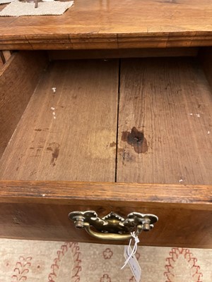 Lot 31 - A George I walnut chest of drawers