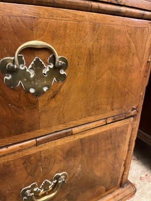 Lot 31 - A George I walnut chest of drawers