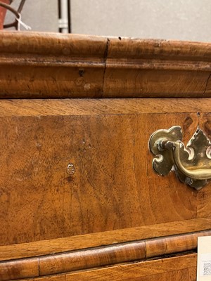 Lot 31 - A George I walnut chest of drawers