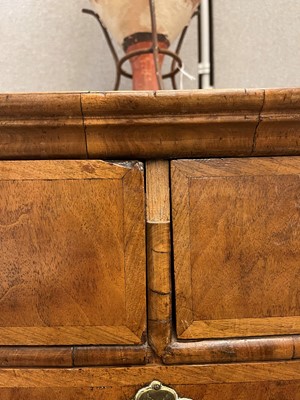 Lot 31 - A George I walnut chest of drawers