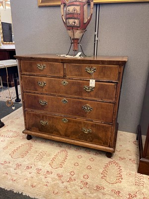 Lot 31 - A George I walnut chest of drawers