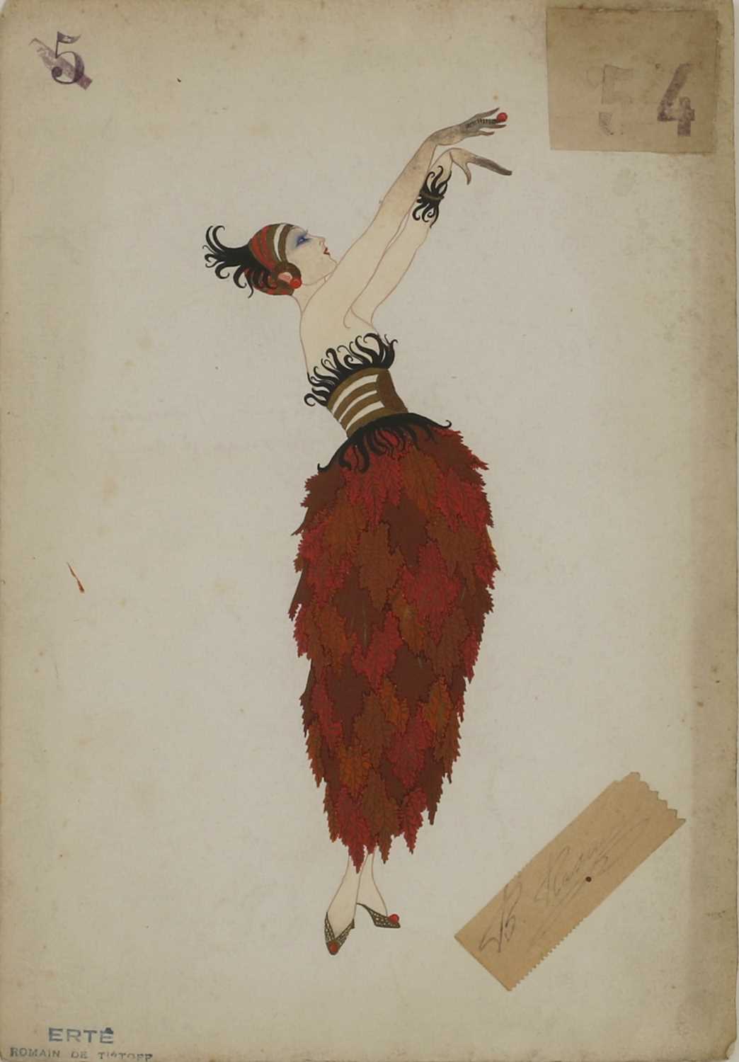 Lot 322 - Romain de Tirtoff ('Erté') (Russian-French, 1892-1990)