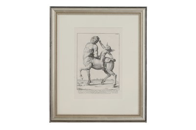 Lot 516 - A set of six engravings of classical statues