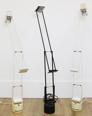 Lot 434 - Three Artemide ‘Tizio’ cantilever standard lamps