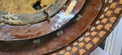 Lot 115 - A Japanese suji bachi kabuto (ridged helmet)