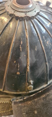 Lot 115 - A Japanese suji bachi kabuto (ridged helmet)