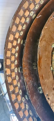 Lot 115 - A Japanese suji bachi kabuto (ridged helmet)
