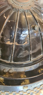 Lot 115 - A Japanese suji bachi kabuto (ridged helmet)