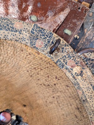Lot 115 - A Japanese suji bachi kabuto (ridged helmet)