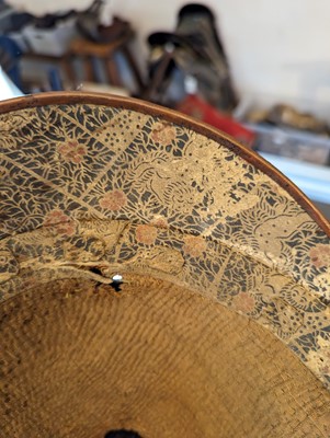 Lot 115 - A Japanese suji bachi kabuto (ridged helmet)