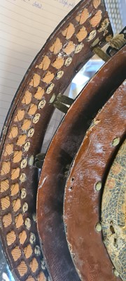Lot 115 - A Japanese suji bachi kabuto (ridged helmet)