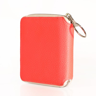 Lot 1558 - A Mulberry fluorescent orange Warren Wallet