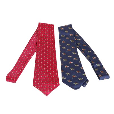 Lot 1560 - Two Hermes ties