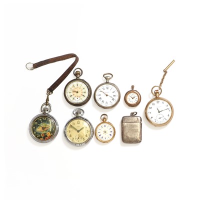 Lot 1434 - A collection of pocket watches