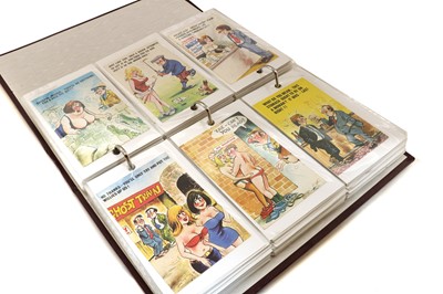 Lot 379 - A collection of Bamforth risque postcards