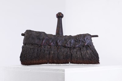 Lot 449 - A fruitwood tar brush