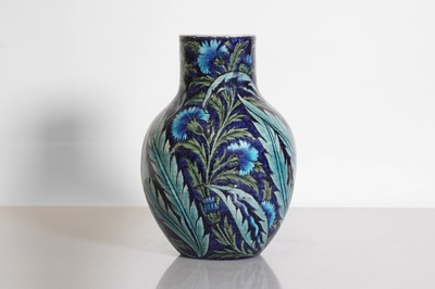 Lot 83 - An earthenware Iznik-style vase
