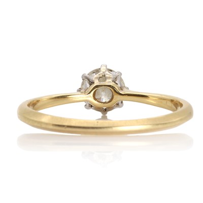 Lot 1062 - A single stone diamond ring