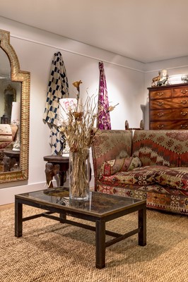 Lot 99 - A large abaca carpet
