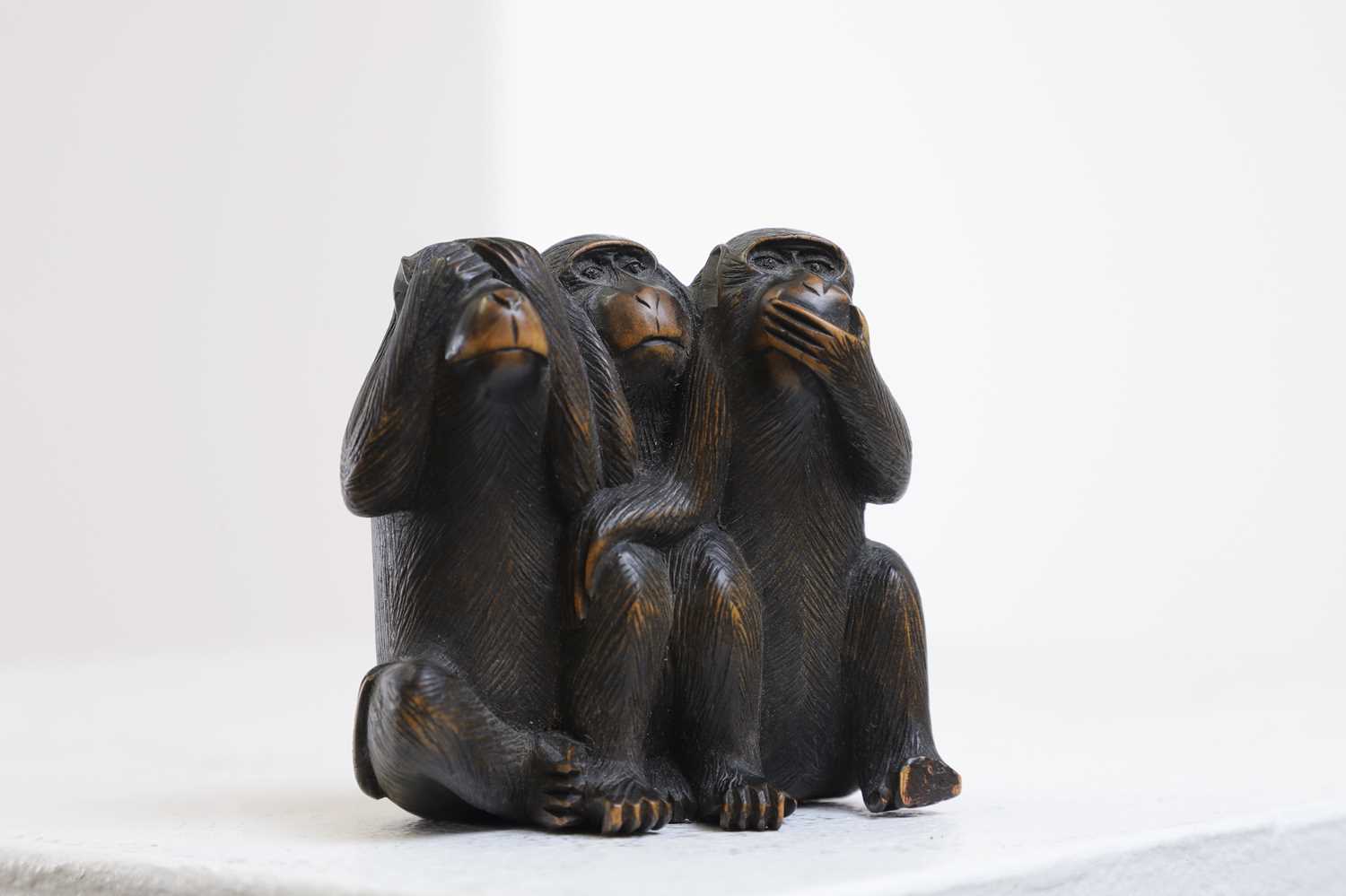 Lot 367 - A boxwood okimono