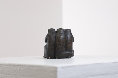 Lot 367 - A boxwood okimono