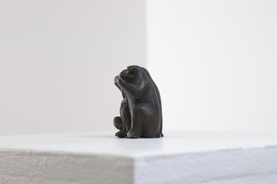 Lot 367 - A boxwood okimono