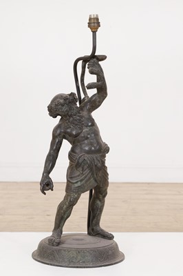Lot 248 - A grand tour patinated bronze after the antique