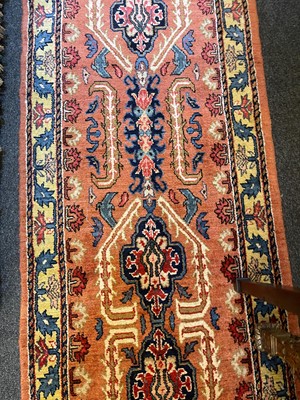 Lot 279 - A Persian Lori wool runner