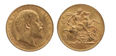Lot 51 - Coins, Great Britain, Edward VII (1901-1910)