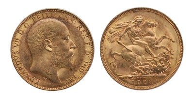 Lot 52 - Coins, Great Britain, Edward VII (1901-1910)