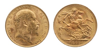Lot 53 - Coins, Great Britain, Edward VII (1901-1910)